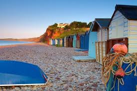 Beach Huts at Budleigh